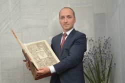 Арыгінал Берасцейскай Бібліі ўпершыню выставілі ў музеі