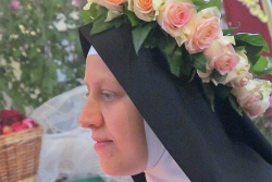 Вечные обеты дала монахиня в Гудогае