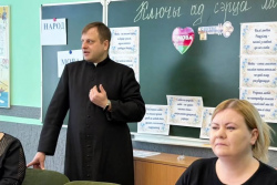 В школе в Гродненской области «урок» ко Дню родного языка провел ксендз