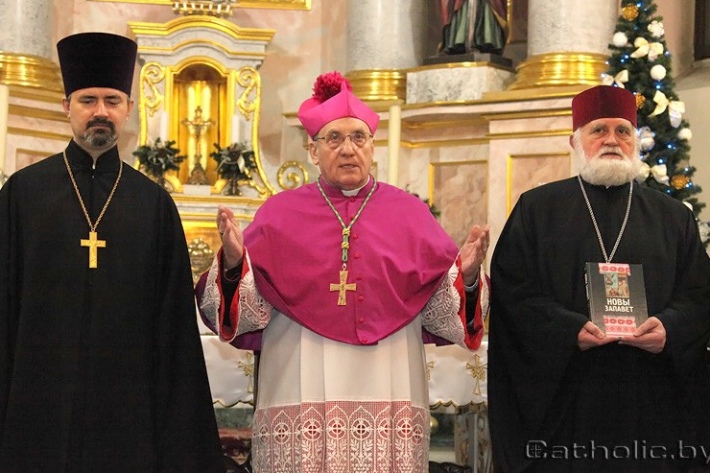 Католікі, праваслаўныя і пратэстанты маліліся разам у Беларусі