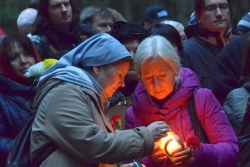 В Питере католики молились на могиле 45 тыс. репрессированных