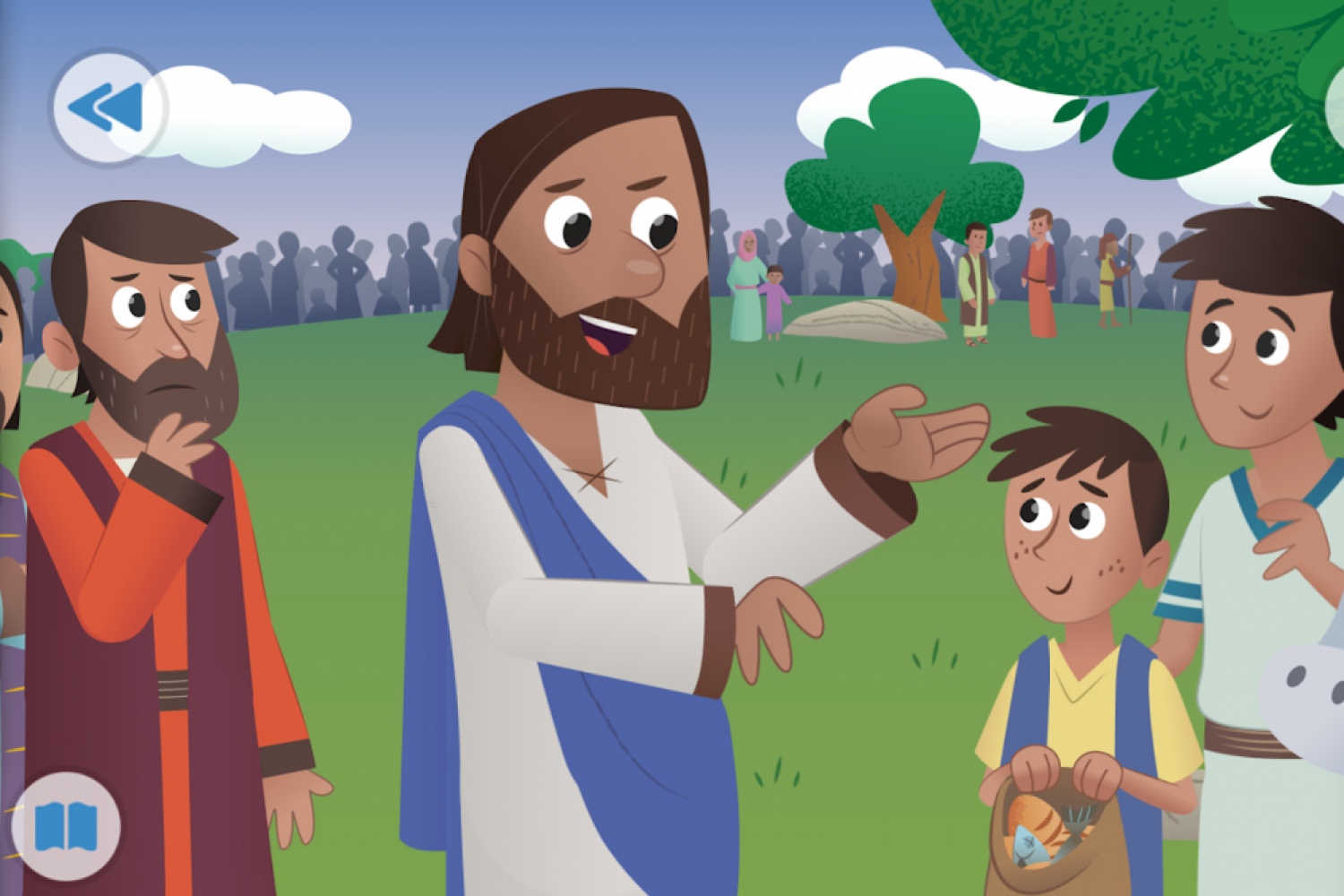 Полезные приложения для детей: Библия - истории с анимацией