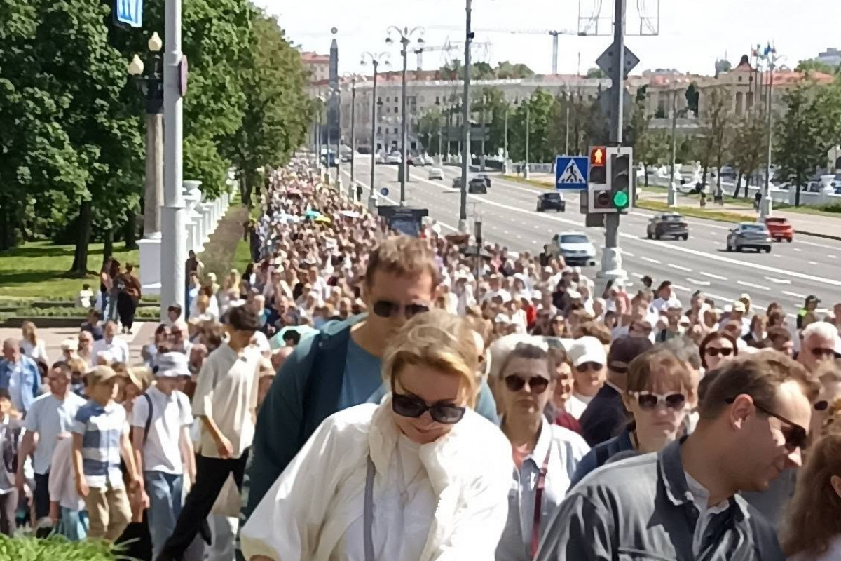 Как прошло в центре Минска массовое шествие католиков – особенности