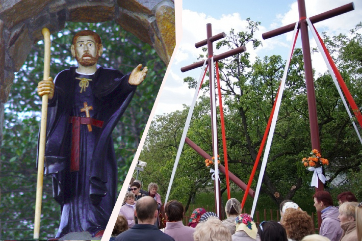 Беларусские католики одновременно посетили и место рождения, и место смерти святого Андрея Боболи