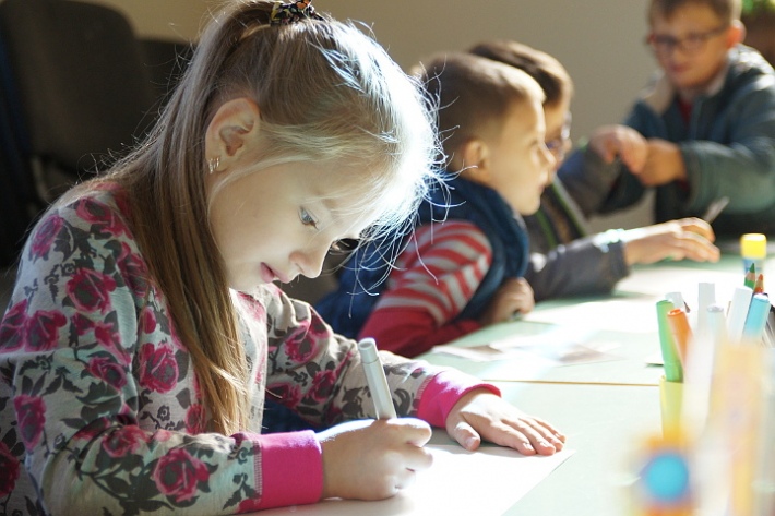 ФОТО: около 40 детей учатся вере в гомельском костеле