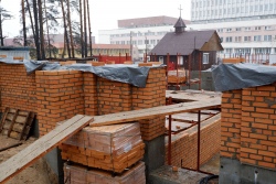 Фотофакт: в Гомеле продолжается строительство второго в городе костела
