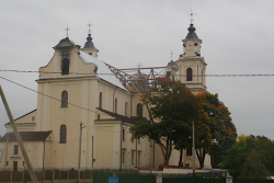 Фотофакт: как выглядит новая крыша костела в Будславе