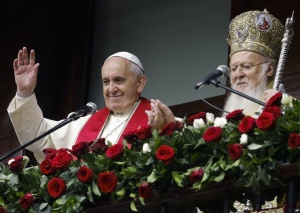Франциск и Варфоломей I вместе призвали к миру на Ближнем Востоке и в Украине