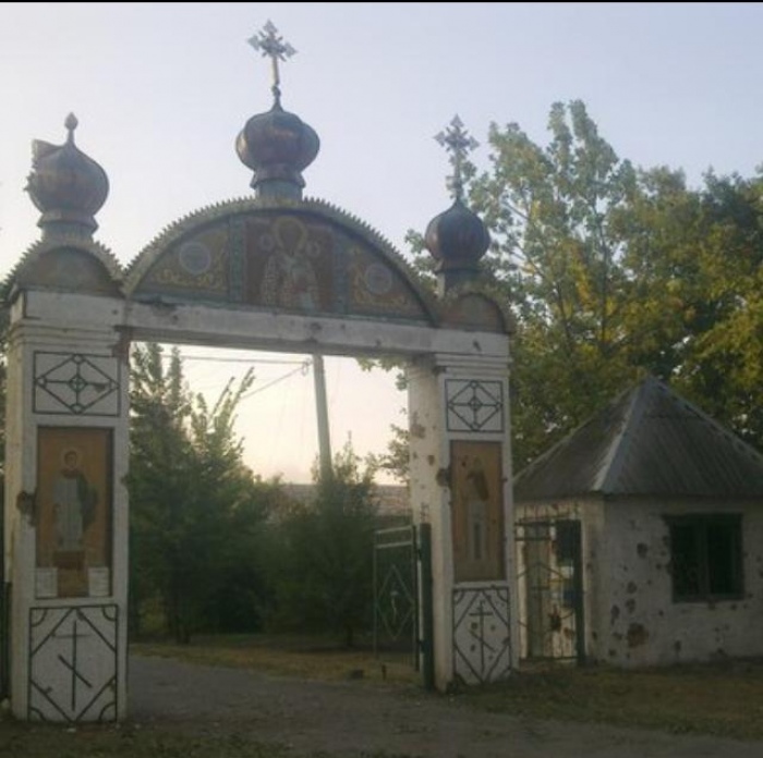 На Донбассе обстреляли православную церковь
