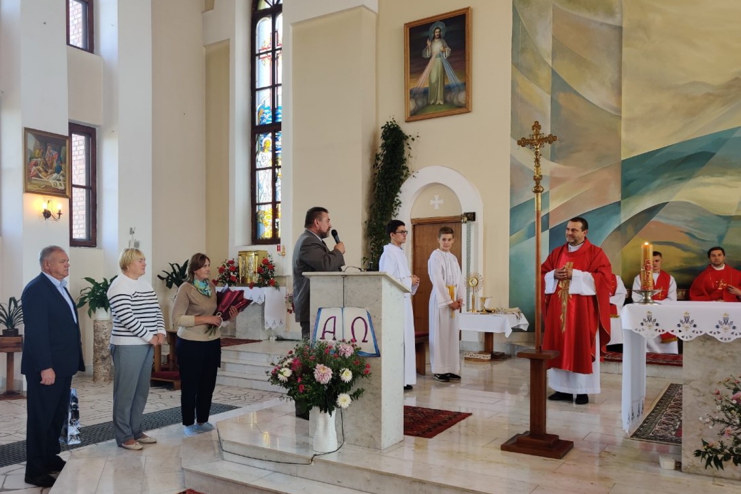 25 лет священства, из них 20 - в Беларуси: главу деканата поздравили с юбилеями