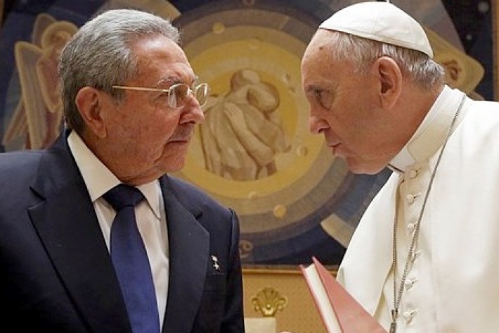 Прэзідэнт Кубы пасля сустрэчы з Папам: я, камуніст, вярнуся ў Царкву