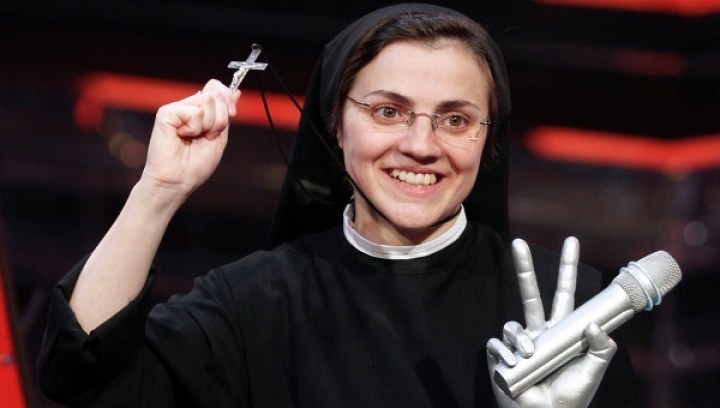 Победившая на конкурсе «Голос Италии» монахиня выпустит свой первый альбом