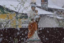 Снег 11 мая: в костелах молятся о нормализации погоды