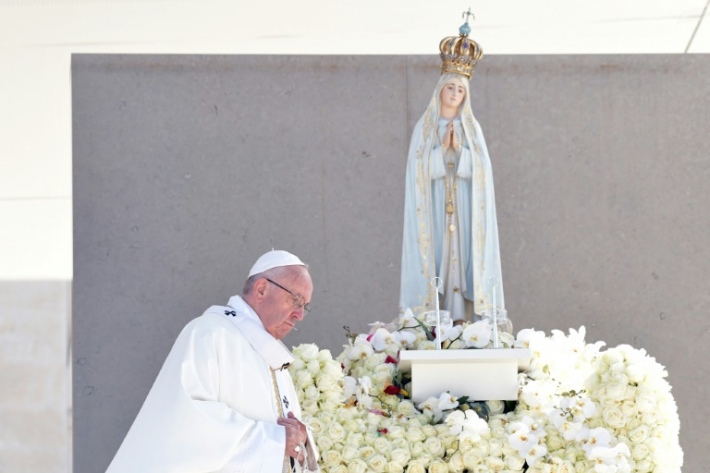 Папа в Фатиме канонизировал свидетелей объявлений Девы Марии