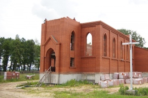 В Жлобине строят новый костел высотой 36 метров - ФОТО