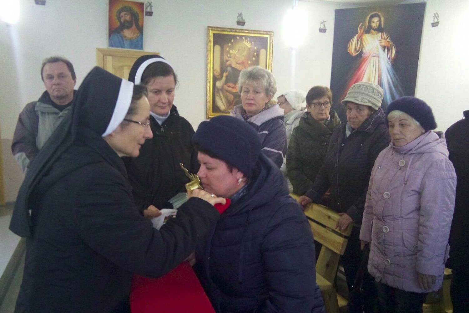 В Гомель доставили реликвии блаженных сестер-назаретанок из Новогрудка