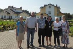 Шотландская делегация посетила в Гомеле костел и Детскую деревню