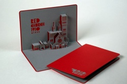 3D-открытку с Красным костелом выпустили к юбилею Минска