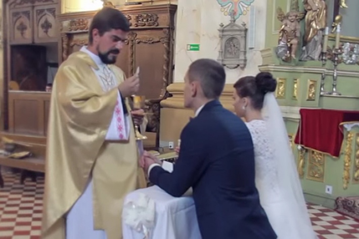 Красивые видео венчания в костеле - СМОТРЕТЬ