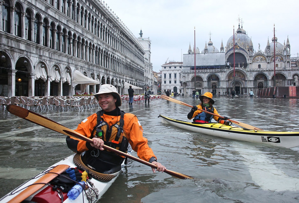 Сан-Марко в воде: затоплен исторический центр Венеции