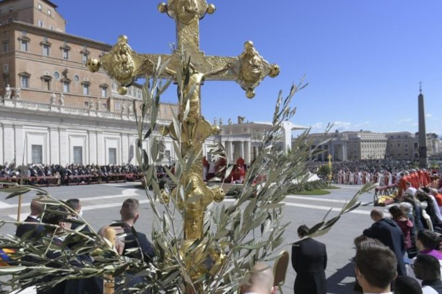 «В безумии войны Христос снова распят» - Папа в Пальмовое воскресенье призвал к перемирию