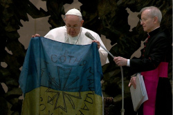 «Их кровь взывает к Небу». Папа Римский помолился за жертв резни в Буче и других местах Украины