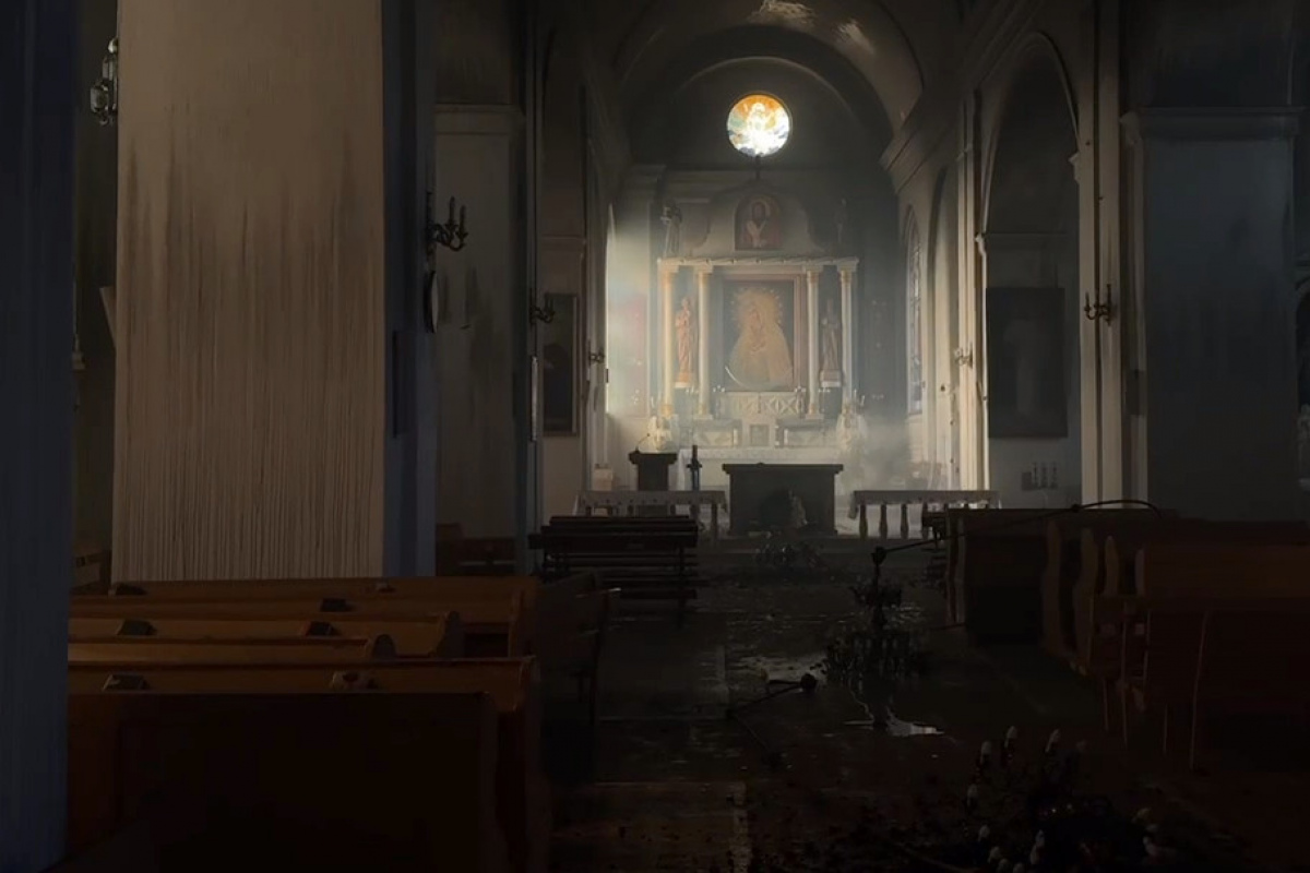 Названы причины пожара в костеле в Сопоцкине, епископ выступил с обращением