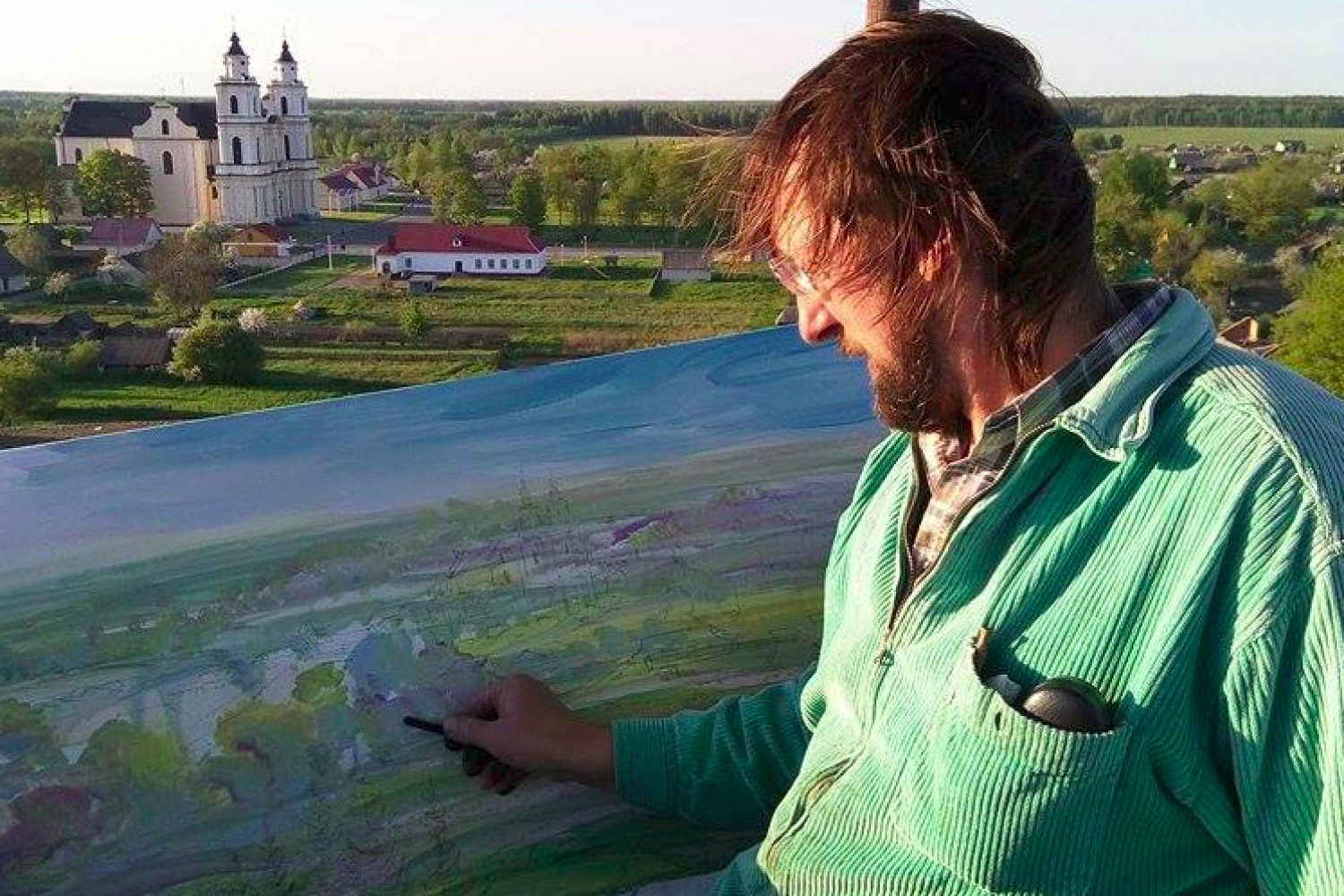 Мозаика, фрески: в сети делятся работами Алеся Пушкина, который умер в заключении